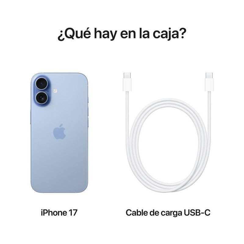 Apple iPhone 17 256GB (eSIM) - Mist Blue