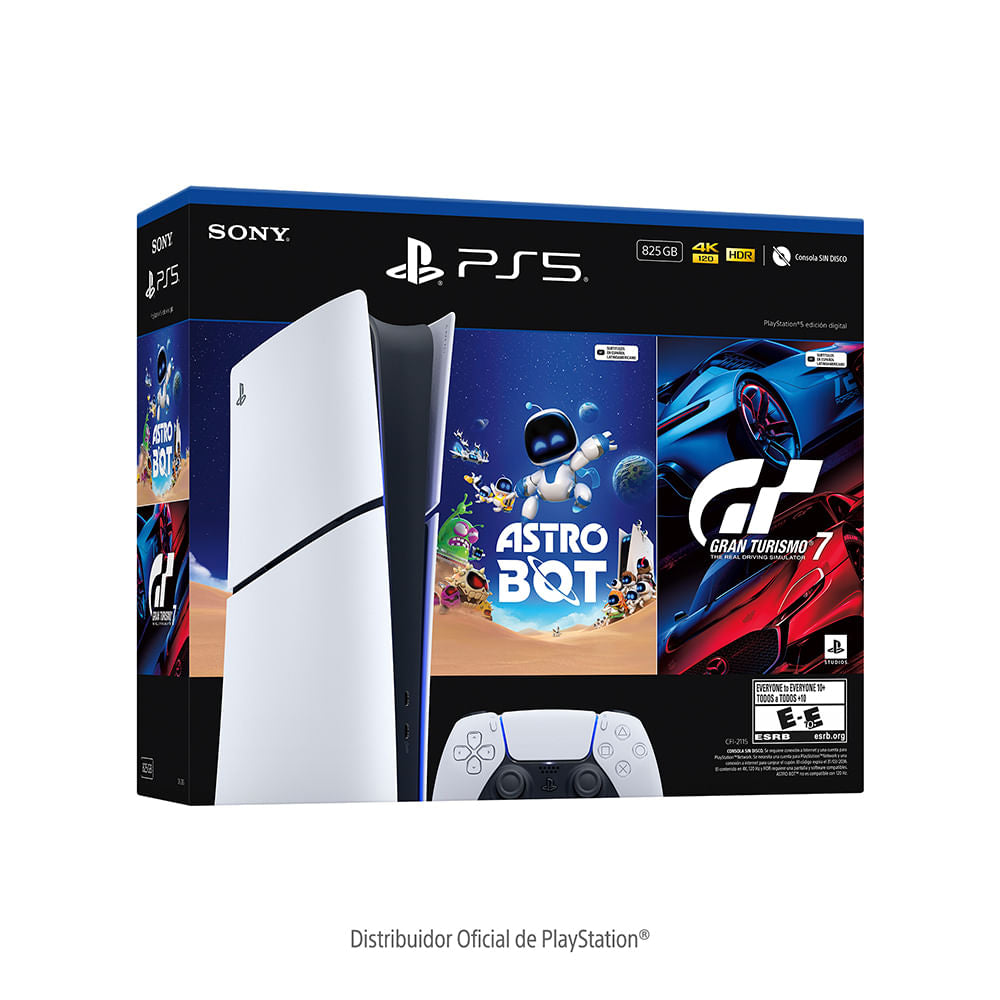 Ps5 Standard - Astro Bot + Gran Turismo 7 Pack