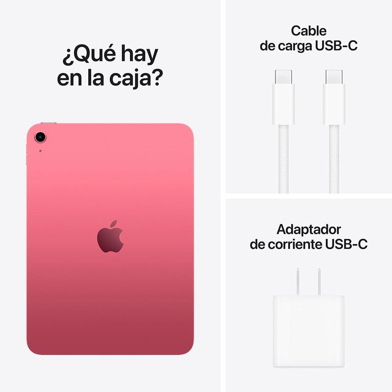 iPad 11 Pulgadas A16 Wi-Fi, 128GB - Rosa