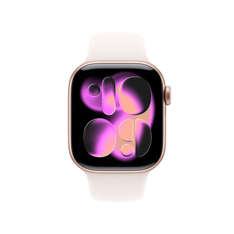 Apple Watch Series 11 GPS 42mm Correa Deportiva - Rose Gold