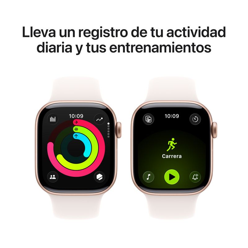 Apple Watch Series 11 GPS 42mm Correa Deportiva - Rose Gold