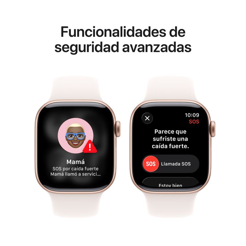 Apple Watch Series 11 GPS 46mm Correa Deportiva - Rose Gold