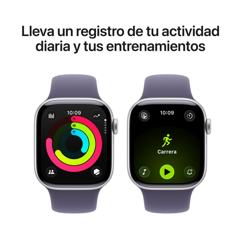 Apple Watch Series 11 GPS 46mm Correa Deportiva - Silver