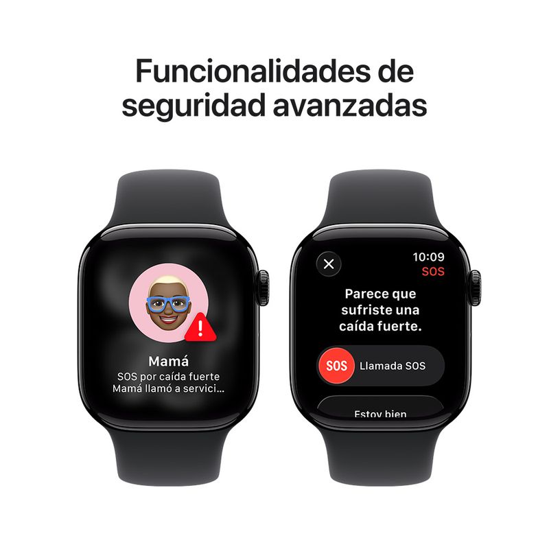 Apple Watch Series 11 GPS 46mm Correa Deportiva - Jet Black