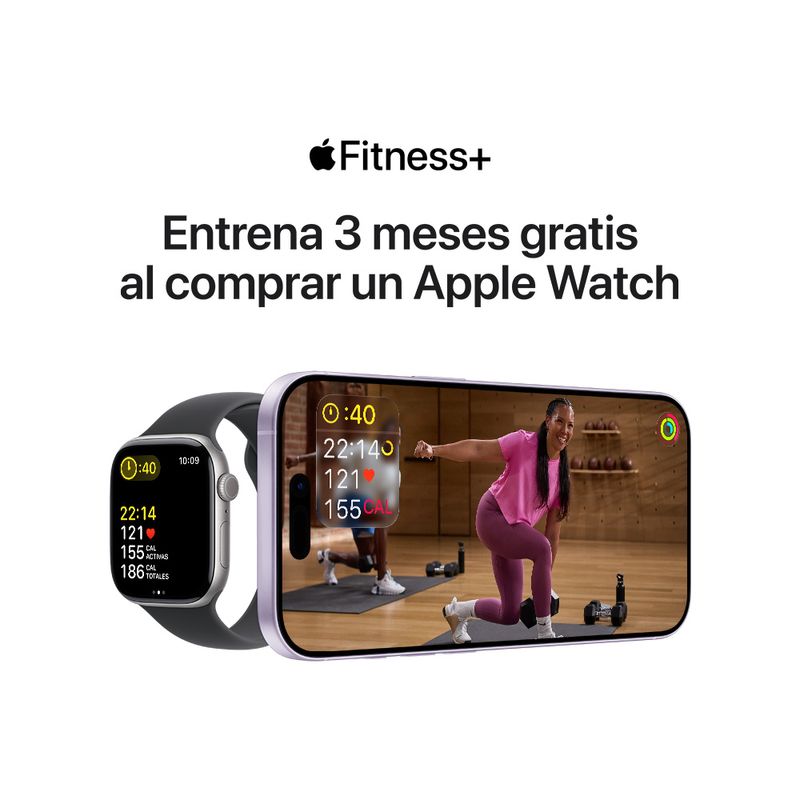 Apple Watch Series 11 GPS 42mm Correa Deportiva - Jet Black