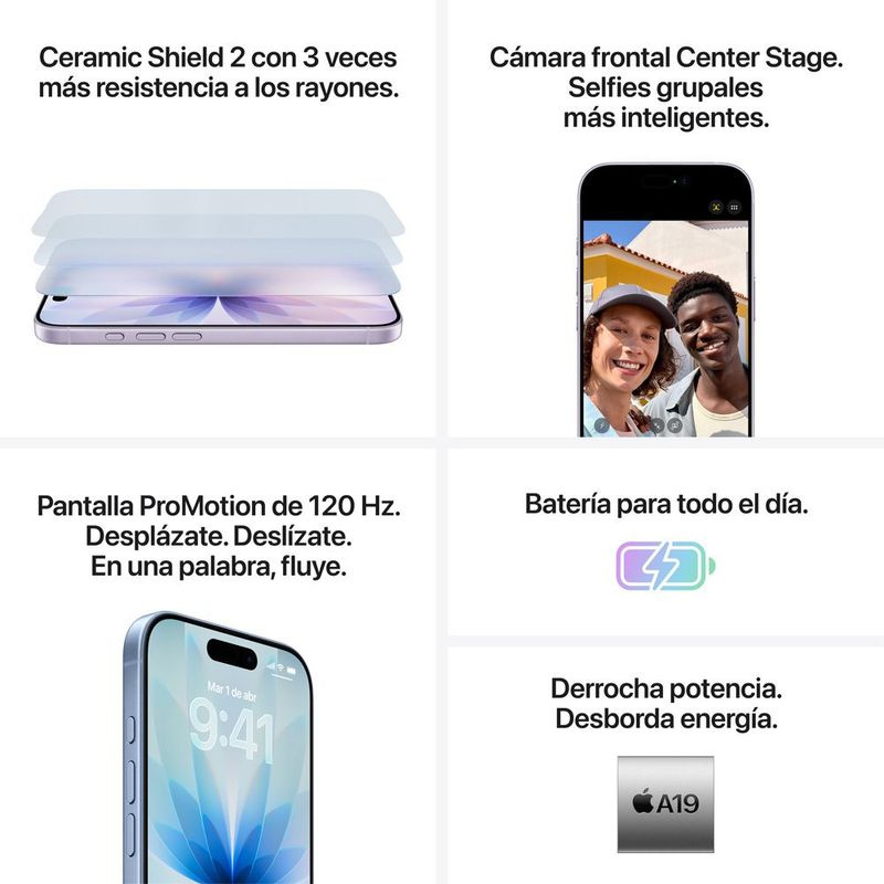 Apple iPhone 17 256GB (eSIM) - Lavander