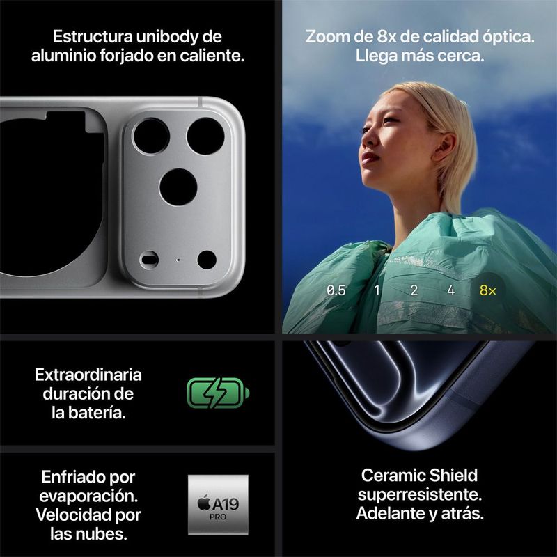 Apple iPhone 17 Pro Max 512GB (eSIM) - Silver