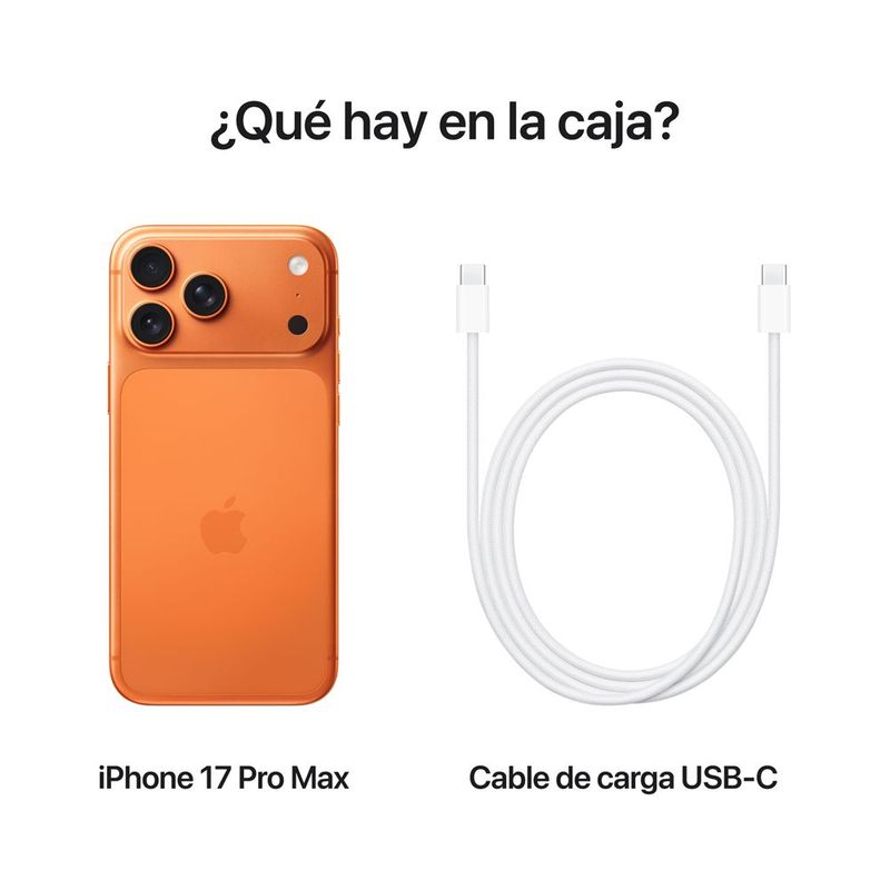 Apple iPhone 17 Pro Max 256GB (eSIM) - Cosmic Orange