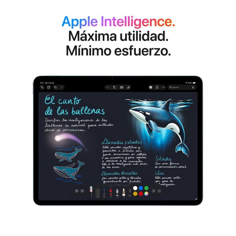 iPad Air 11″ Chip M4 Wifi 256GB - Gris Espacial (2026)