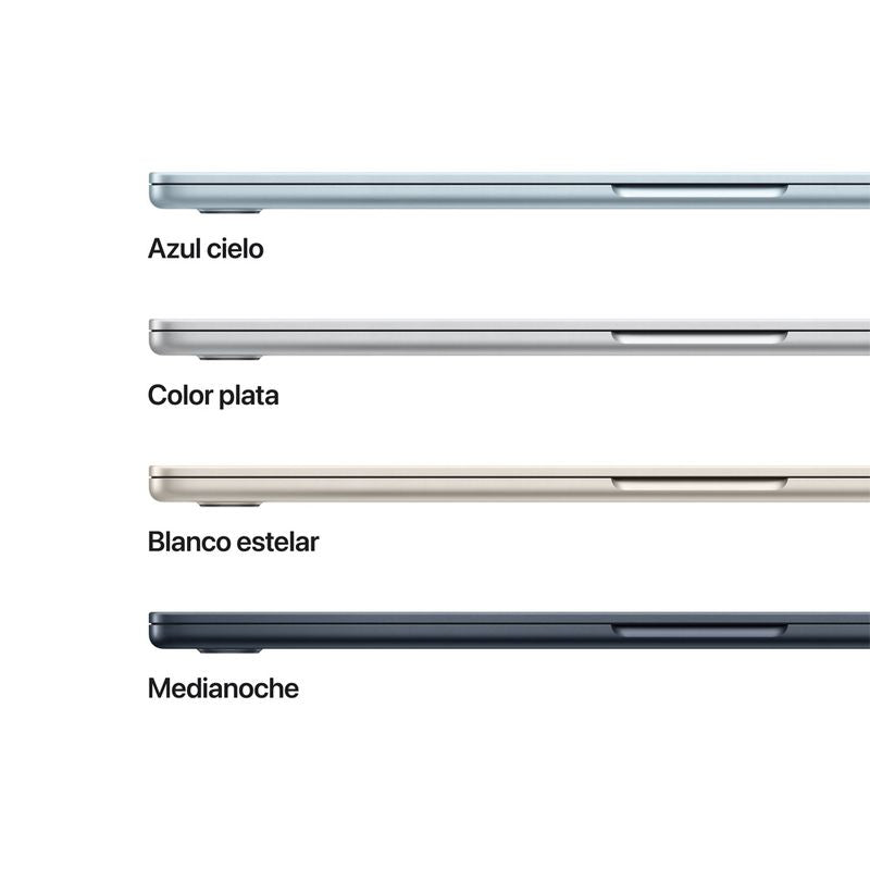MacBook Air M5 15” 16GB RAM + 512GB (Teclado Ingles) - Silver (2026)