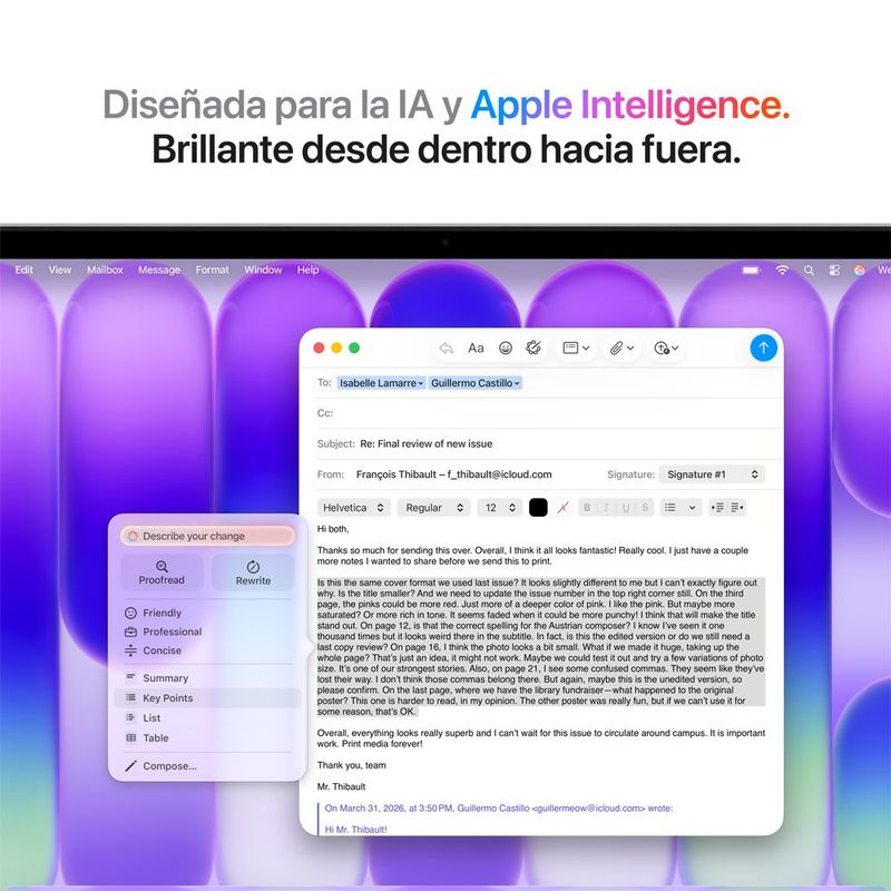 MacBook Neo A18 Pro 13” 8GB RAM + 256GB (Teclado Ingles) - Silver (2026)